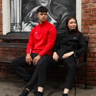 Олимпийка KELME Pullover (fleece) Red - Олимпийка KELME Pullover (fleece) Red