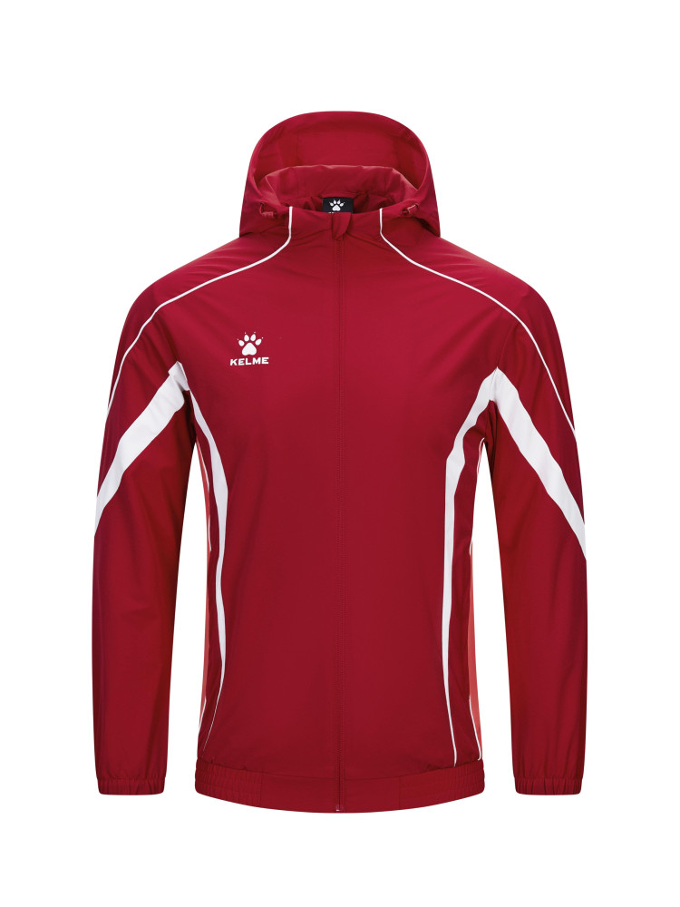 Детская ветровка KELME Children's Woven Jacket Red