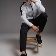 Спортивный костюм KELME Tracksuit (White/Black) - Спортивный костюм KELME Tracksuit (White/Black)