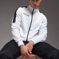 Спортивный костюм KELME Tracksuit (White/Black) - Спортивный костюм KELME Tracksuit (White/Black)
