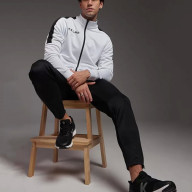 Спортивный костюм KELME Tracksuit (White/Black) - Спортивный костюм KELME Tracksuit (White/Black)