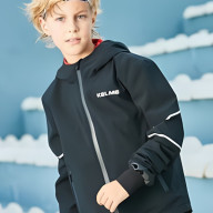 Детская ветровка KELME Boys Windbreaker Black - Детская ветровка KELME Boys Windbreaker Black