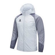 Ветровка KELME Woven Jacket (Grey/White) - Ветровка KELME Woven Jacket (Grey/White)
