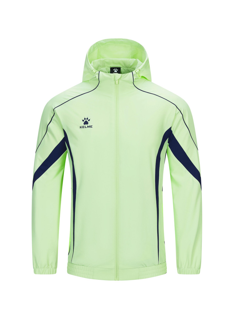 Детская ветровка KELME Children's Woven Jacket Light Green