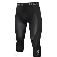 Термобелье низ KELME Men's Tight Cropped Trousers Black - Термобелье низ KELME Men's Tight Cropped Trousers Black