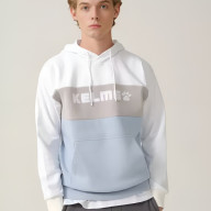 Худи KELME Hooded Sweater (White/Light Blue) - Худи KELME Hooded Sweater (White/Light Blue)