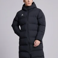 Пуховик KELME Men's Long Clothes Black - Пуховик KELME Men's Long Clothes Black