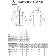 Пальто утепленное JOGEL ESSENTIAL PerFormPROOF Padded Coat, темно-синий - Пальто утепленное JOGEL ESSENTIAL PerFormPROOF Padded Coat, темно-синий