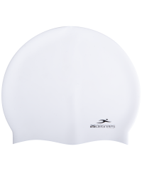 Шапочка для плавания Nuance White, силикон, подростковый