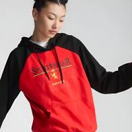 Худи KELME Hooded Sweater (Red/Black) - Худи KELME Hooded Sweater (Red/Black)