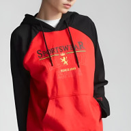 Худи KELME Hooded Sweater (Red/Black) - Худи KELME Hooded Sweater (Red/Black)