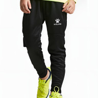 Детские брюки KELME Training Pants (Thick) Black - Детские брюки KELME Training Pants (Thick) Black