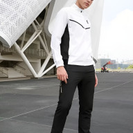 Спортивный костюм KELME Men's Woven Jacket Set (White/Black) - Спортивный костюм KELME Men's Woven Jacket Set (White/Black)