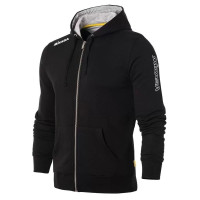 Куртка от костюма с капюшоном муж. MIKASA MT526-049-XS, р.XS, 70% хлопок 30% полиэстер, черный