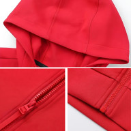 Толстовка KELME Hooded Jacket Red - Толстовка KELME Hooded Jacket Red