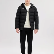 Пуховик KELME Short Cotton Clothes Black - Пуховик KELME Short Cotton Clothes Black