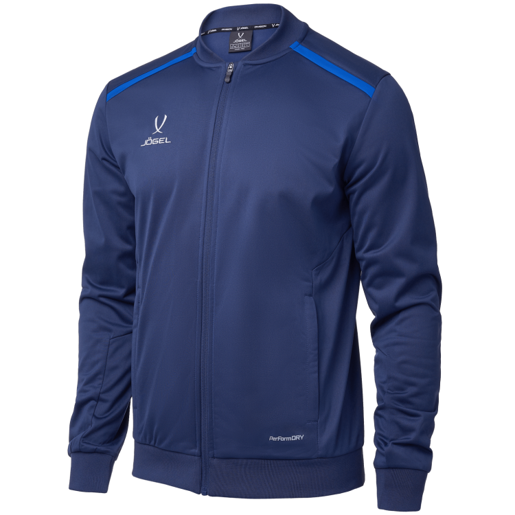 Олимпийка JOGEL DIVISION PerFormDRY Pre-match Knit Jacket, темно-синий