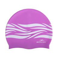 Шапочка для плавания Fame Lilac, силикон, подростковый - downloaded from prime-sport.ru