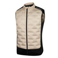 Жилет KELME Sports Down Vest (Beige/Dark Blue) - Жилет KELME Sports Down Vest (Beige/Dark Blue)