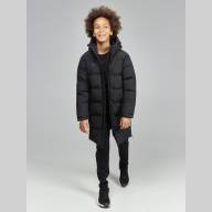 Детский пуховик FN Snowfall Long Kid Black - Детский пуховик FN Snowfall Long Kid Black