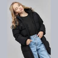 Детский пуховик FN Snowfall Long Kid Black - Детский пуховик FN Snowfall Long Kid Black