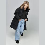 Детский пуховик FN Snowfall Long Kid Black - Детский пуховик FN Snowfall Long Kid Black
