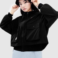 Ветровка KELME Woven Jacket (With Hood) Black - Ветровка KELME Woven Jacket (With Hood) Black