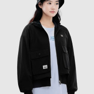 Ветровка KELME Woven Jacket (With Hood) Black - Ветровка KELME Woven Jacket (With Hood) Black
