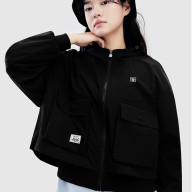 Ветровка KELME Woven Jacket (With Hood) Black - Ветровка KELME Woven Jacket (With Hood) Black