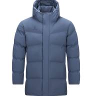 Пуховик KELME Mid-length Cotton Jacket Blue - Пуховик KELME Mid-length Cotton Jacket Blue