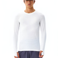 Термобелье (верх) KELME Lightweight Compression Long Sleeves White - Термобелье (верх) KELME Lightweight Compression Long Sleeves White