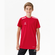 Футболка тренировочная JOGEL DIVISION Training Tee, красный - downloaded from prime-sport.ru