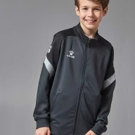 Детская олимпийка KELME Children's Knitted Jacket Dark Grey - Детская олимпийка KELME Children's Knitted Jacket Dark Grey