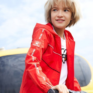 Детская ветровка KELME Boys Windbreaker Red - Детская ветровка KELME Boys Windbreaker Red
