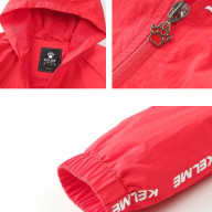 Детская ветровка KELME Boys Windbreaker Red - Детская ветровка KELME Boys Windbreaker Red