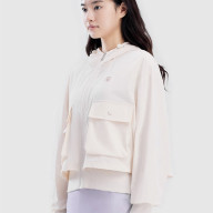 Ветровка KELME Woven Jacket (With Hood) White - Ветровка KELME Woven Jacket (With Hood) White