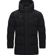 Пуховик KELME Mid-length Cotton Jacket Black - Пуховик KELME Mid-length Cotton Jacket Black