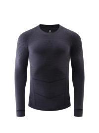 Термобелье (верх) KELME Lightweight Compression Long Sleeves Dark Grey