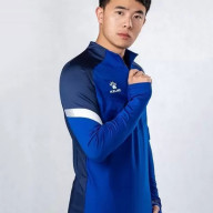 Олимпийка KELME Knitted Training Pullover Blue - Олимпийка KELME Knitted Training Pullover Blue