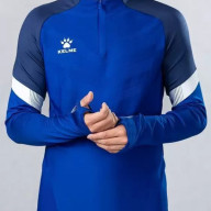 Олимпийка KELME Knitted Training Pullover Blue - Олимпийка KELME Knitted Training Pullover Blue