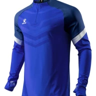 Олимпийка KELME Knitted Training Pullover Blue - Олимпийка KELME Knitted Training Pullover Blue