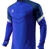 Олимпийка KELME Knitted Training Pullover Blue - Олимпийка KELME Knitted Training Pullover Blue