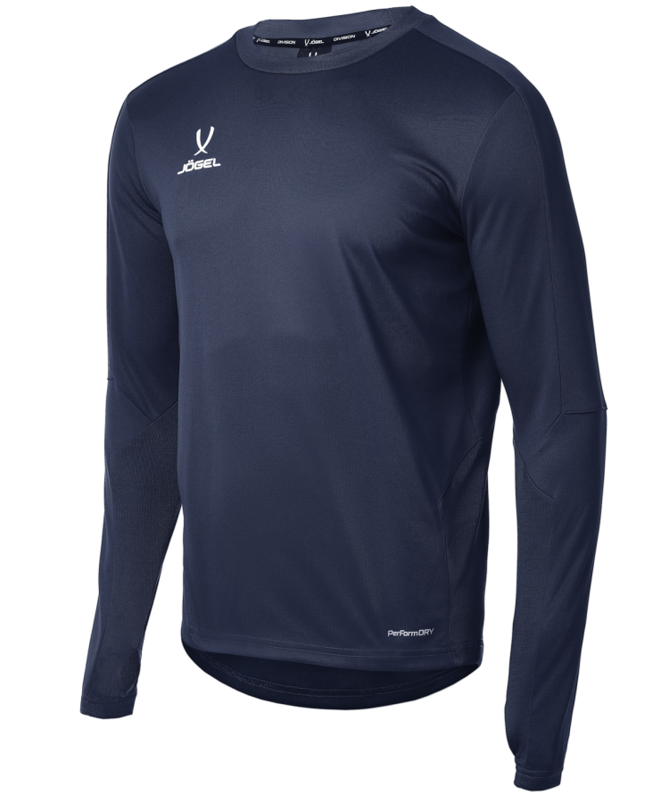 downloaded from prime-sport.ru Джемпер тренировочный DIVISION PerFormDRY Pro Training Top, темно-синий