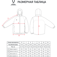 Куртка ветрозащитная JOGEL PREMIER PerFormPROOF FZ Rain Jacket, синий - Куртка ветрозащитная JOGEL PREMIER PerFormPROOF FZ Rain Jacket, синий