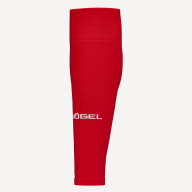 Гольфы футбольные JOGEL MATCH FOOTLESS SOCKS, красный - downloaded from prime-sport.ru