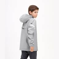 Куртка ветрозащитная JOGEL CAMP 2 Rain Jacket, серый, детский - downloaded from prime-sport.ru