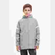 Куртка ветрозащитная JOGEL CAMP 2 Rain Jacket, серый, детский - downloaded from prime-sport.ru