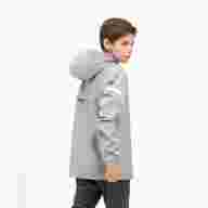 Куртка ветрозащитная JOGEL CAMP 2 Rain Jacket, серый, детский - downloaded from prime-sport.ru