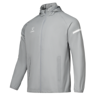Куртка ветрозащитная JOGEL CAMP 2 Rain Jacket, серый, детский - downloaded from prime-sport.ru