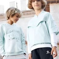 Детская ветровка KELME Boys Windbreaker Mint - Детская ветровка KELME Boys Windbreaker Mint